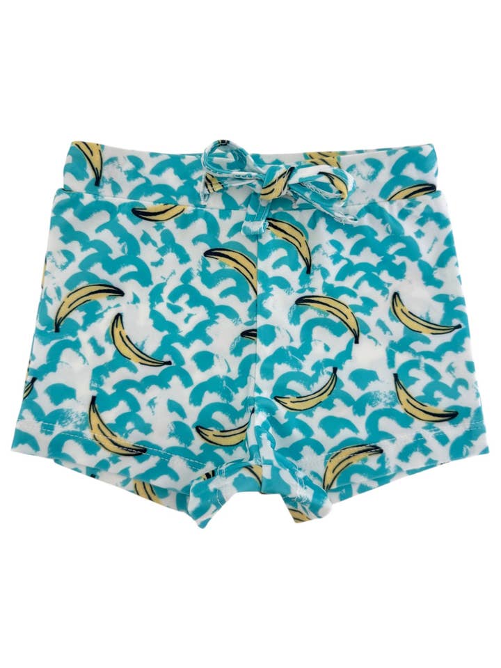 SIIX Collection - Wholesale Swim Shorts - Kids - Bananas / Riviera Swim Short / UPF 50+