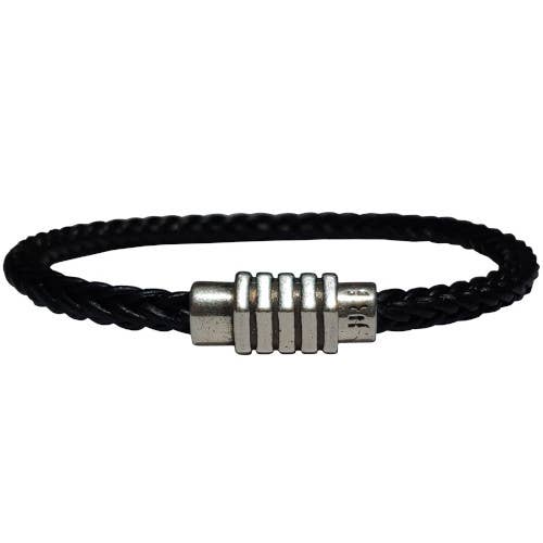 Herren Geflochtenes Lederarmband Damenarmband Retro für den Großhandel von The Essence of Silver
