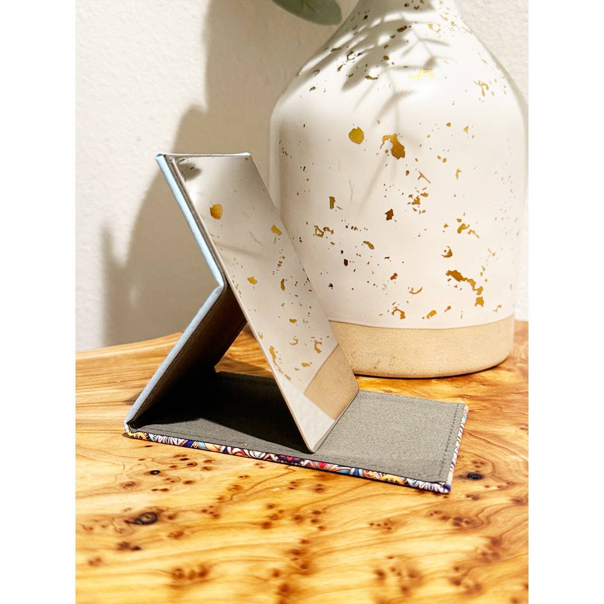 MIX COLOR Mandala Print Circle Cosmetic Mirror for wholesale on Faire3