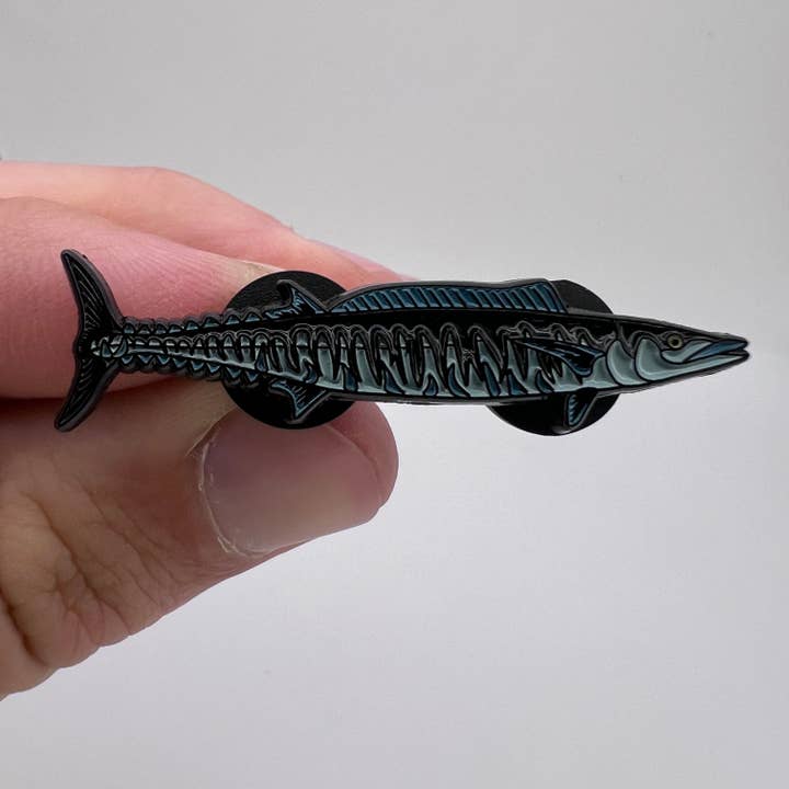 Wahoo - Fish Pin with Gift Box for wholesale by Hooked Pins