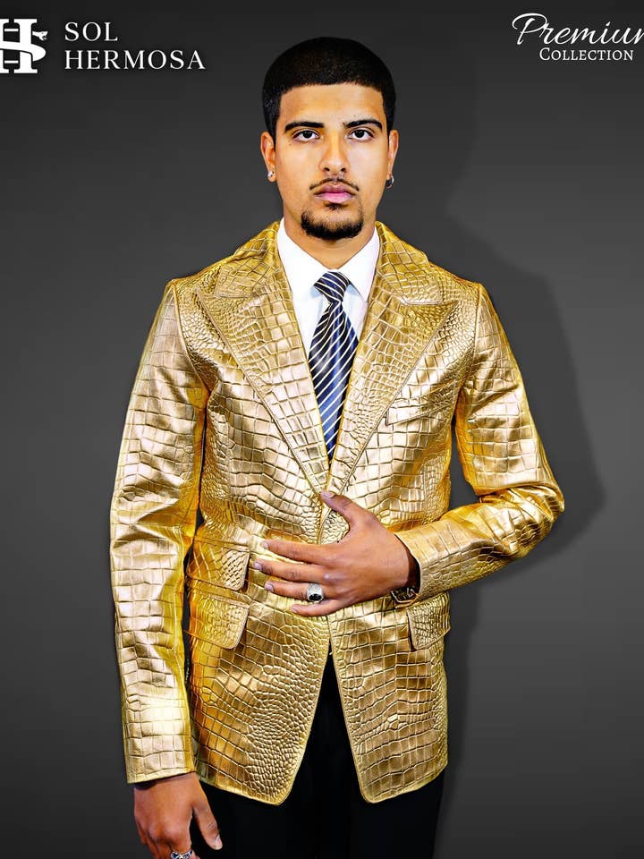 Fernandez Hades Mænds ægte læderjakke for engroshandel hos Sol Hermosa