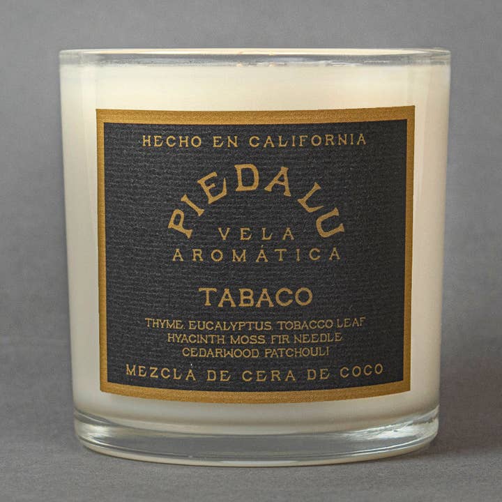 15OZ/425G TABACO por atacado de PIEDALU VELA AROMÁTICA