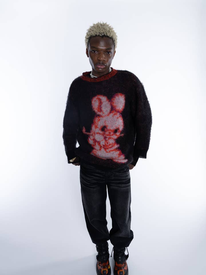 Bunny Jumper for wholesale by Samudāy Studios