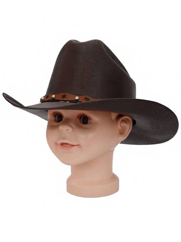 Simplistische cowboyhoed met studs voor kinderen voor wholesale door Cap Zone
