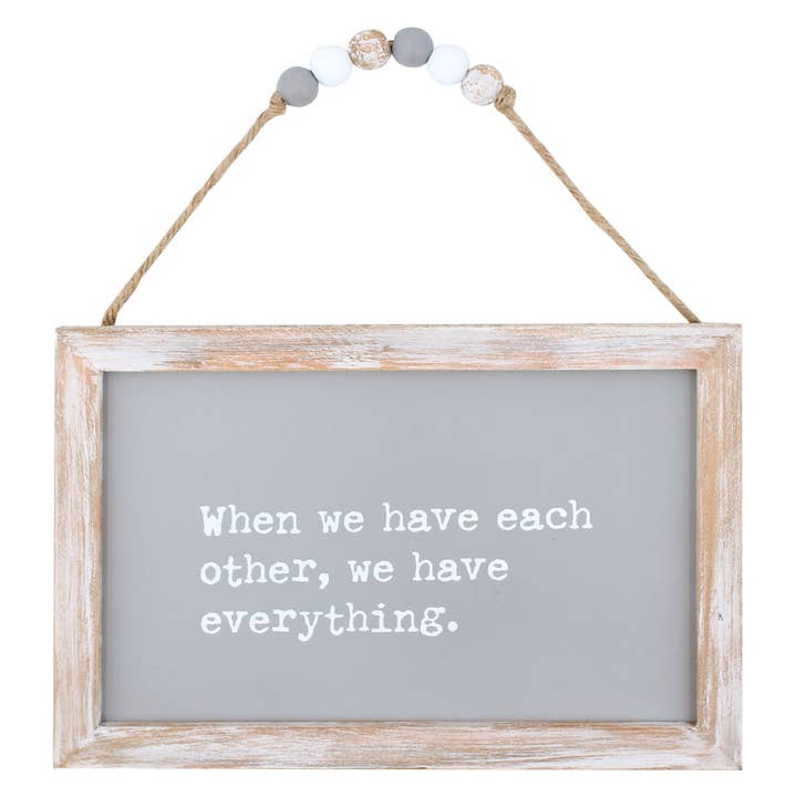 CA-3780 - Have Each Other Beaded Hanging Sign for wholesale by Collins Painting & Design