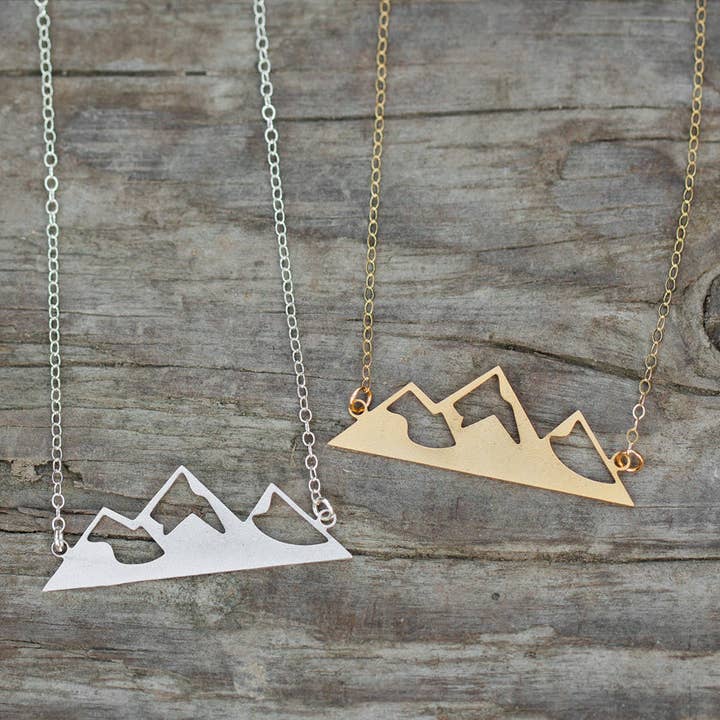 Made of Mountains - Wholesale Pendant/Charm Necklace - Mountain Home Necklace