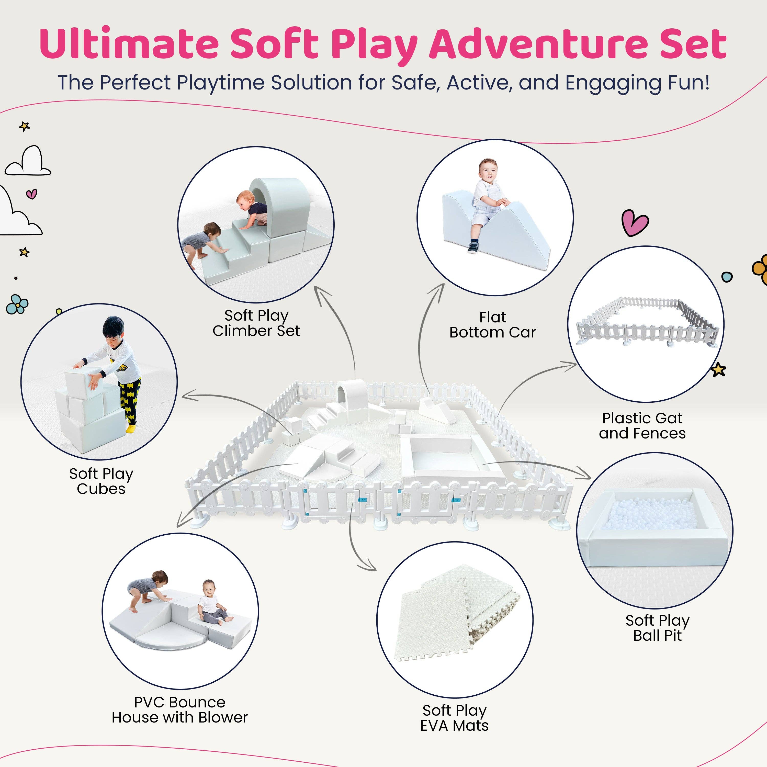 TQ FURNITURE – Großhandel Spielzeugset – Kinder – Glückliche Station2