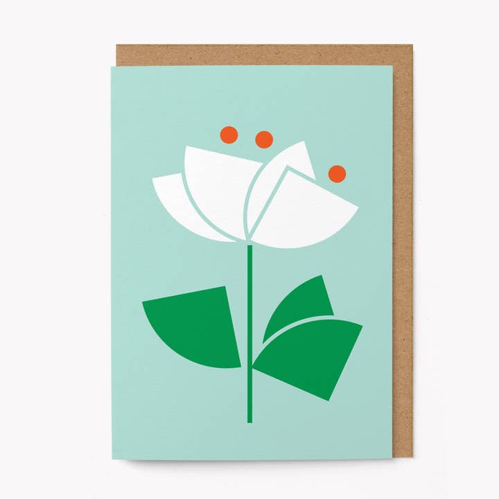 Flower No 8 - Everyday Greeting Card for wholesale by Graphic Factory