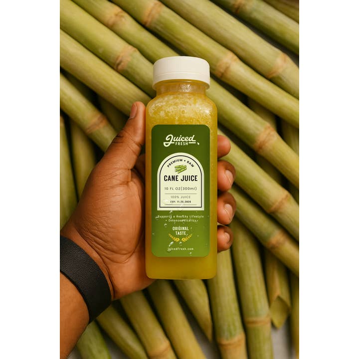 Juiced Fresh - Wholesale Fruit juice - Juiced Fresh Frozen Sugarcane Juice Bottles Original - 24 ct1