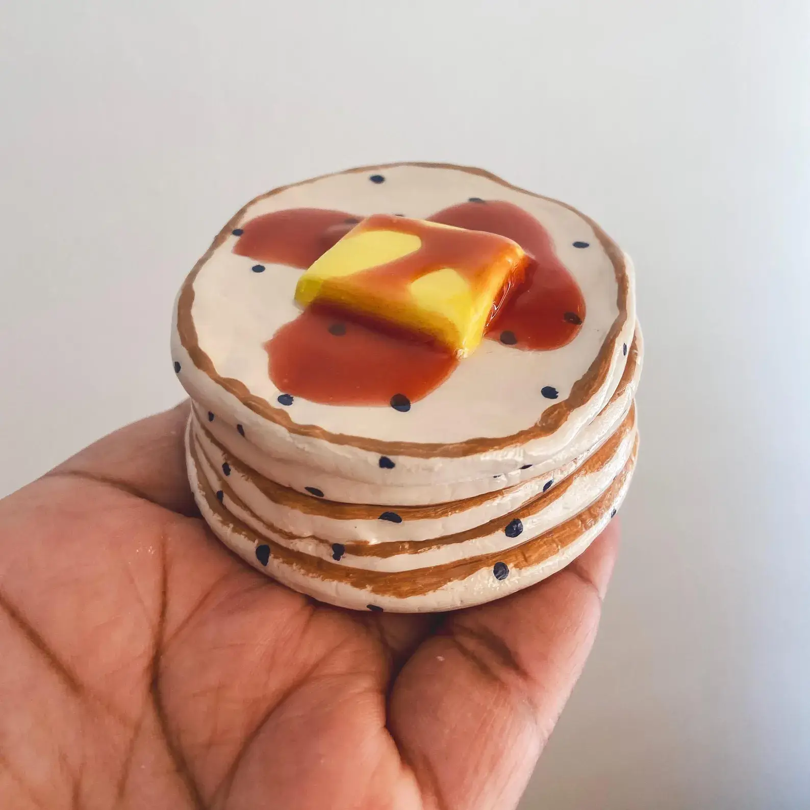 Cabbageville - Vente Boîte/rangement à bijoux - Boîte originale empilée de pancakes — plusieurs styles disponibles0