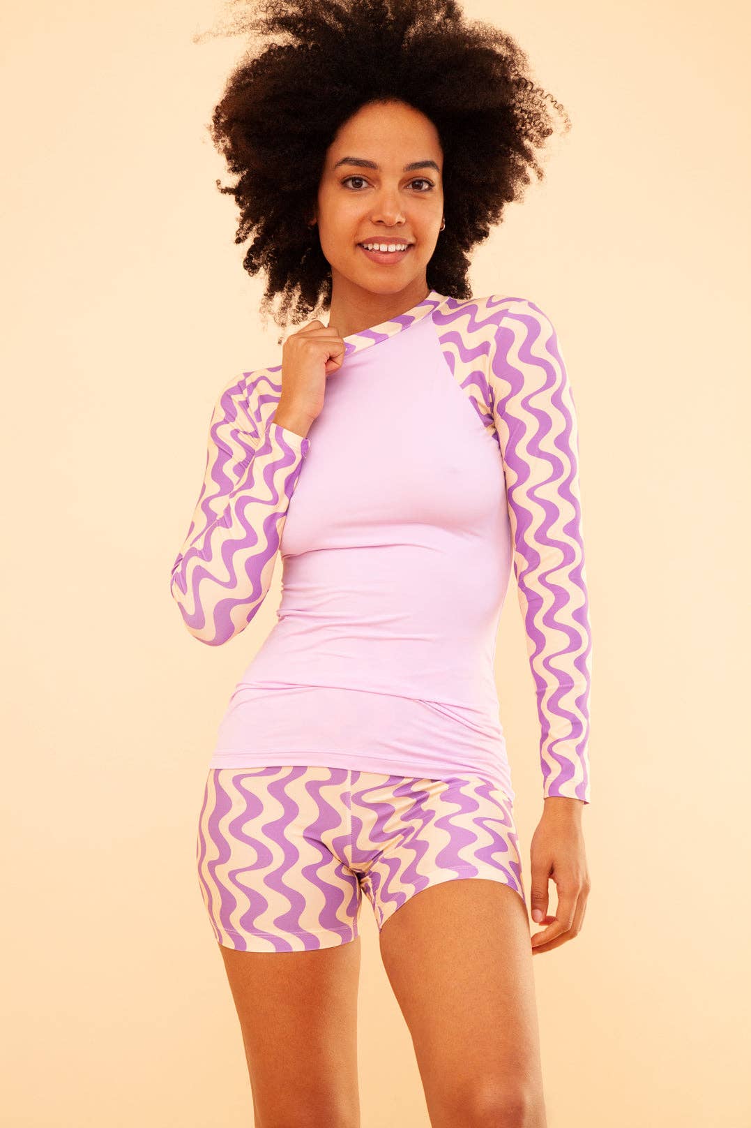 Adalù srl - Wholesale Rashguard - Women’s - Frida Rashguard – Lycra Surf Shirt9