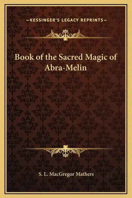 Books by splitShops - Wholesale Religion Book - Book of the Sacred Magic of Abra-Melin - Hardcover0