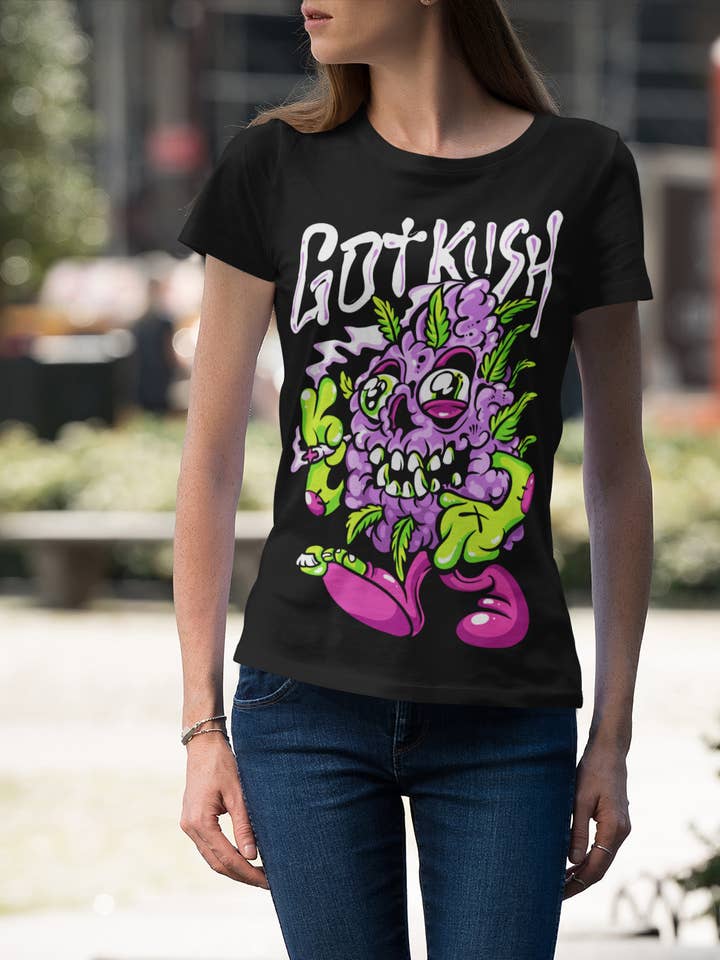 Weed-E Ladies T for wholesale by Got Kush Clothing