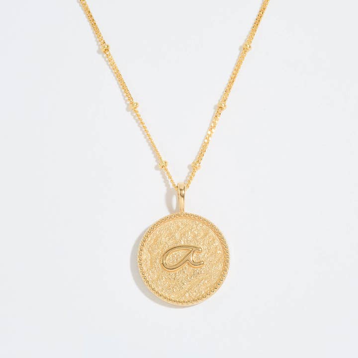 F*** Goldkette | Goldmünzenkette | Talisman Schmuck für den Großhandel von Claire Hill Designs