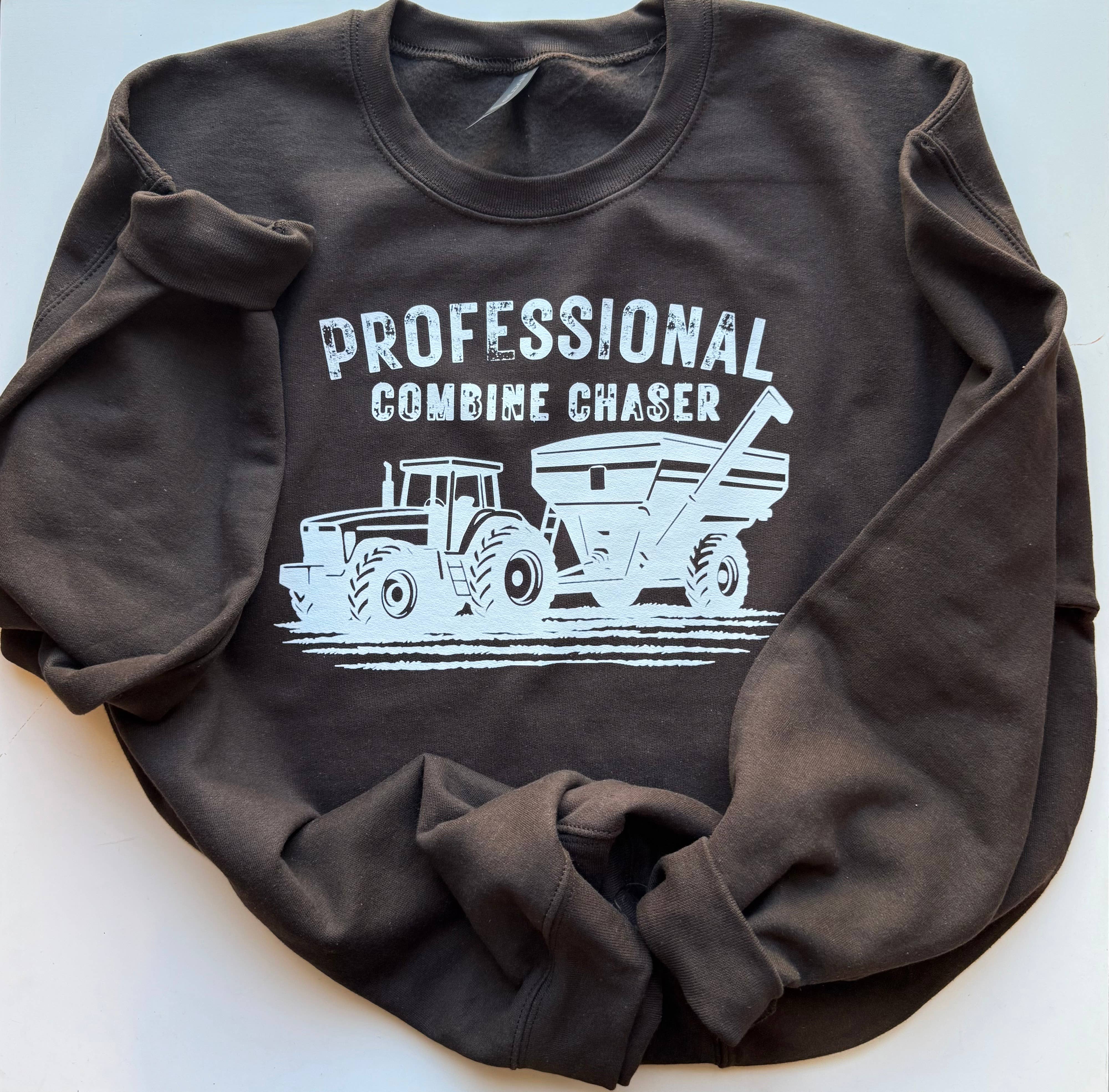 Sweet Rae’s Clothing Co. - Wholesale Graphic Sweatshirt - Women's - Professional Combine Chaser Crewneck1