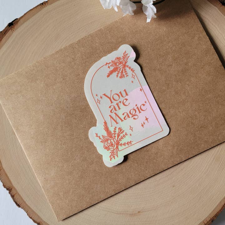 SEWNPRESS - Wholesale Suncatcher - You Are Magic Suncatcher Window Decal