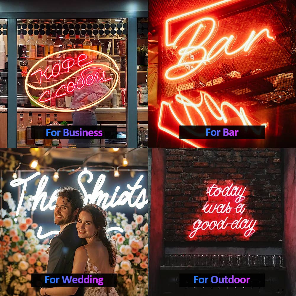 GSJJ - Wholesale Neon Sign - Custom Neon Sign Logo, Wall Decor, LED Business Neon Sign1