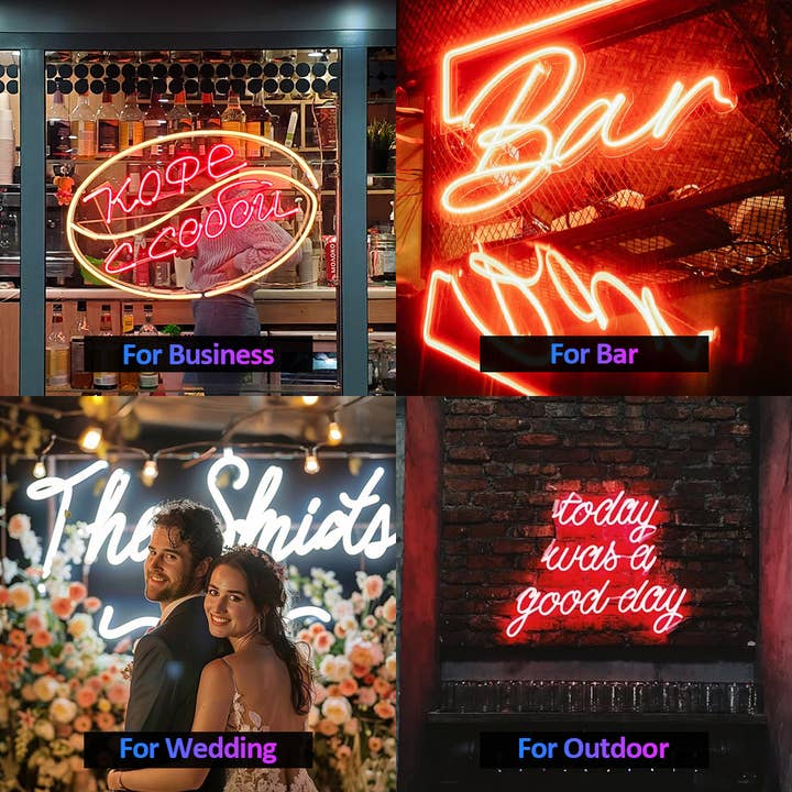 GSJJ – wholesale Neon sign – Custom Neon Sign Logo, Wall Decor, LED Business Neon Sign1