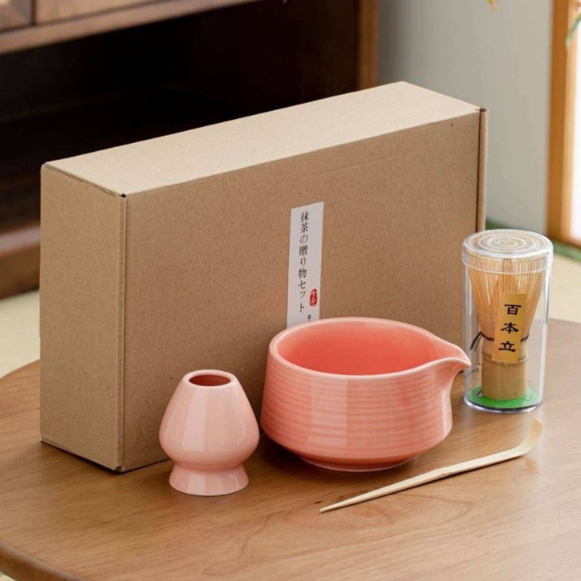 Biomatea - Wholesale Tea Set - Japanese Traditional Matcha Starter Set – Basic Edition | Matcha Bowl Made of Ceramic with Bamboo Whisk, Whisk Holder & Bamboo Spoon13