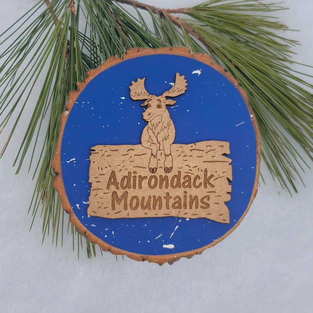 Spears Creations - Wholesale Ornament - Adirondack Mountains,Adirondacks,Adirondack Souvenirs,Moose2
