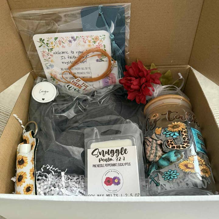 Poppy & Aster - Wholesale Gift Box - Women's Faith Mystery Box 1