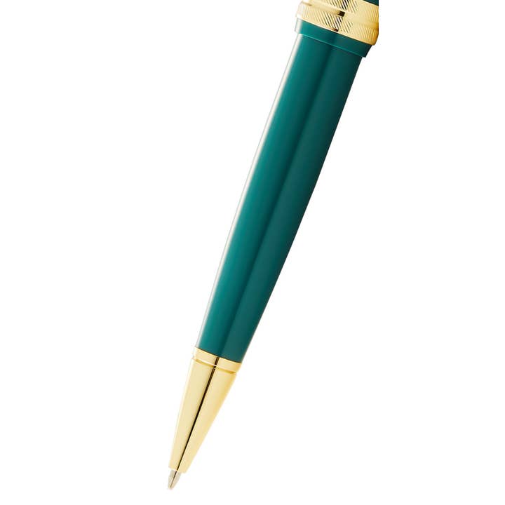 A. T. Cross - Wholesale Pen - Bailey Light™ Polished Green Resin and Gold Tone Ballpoint Pen1