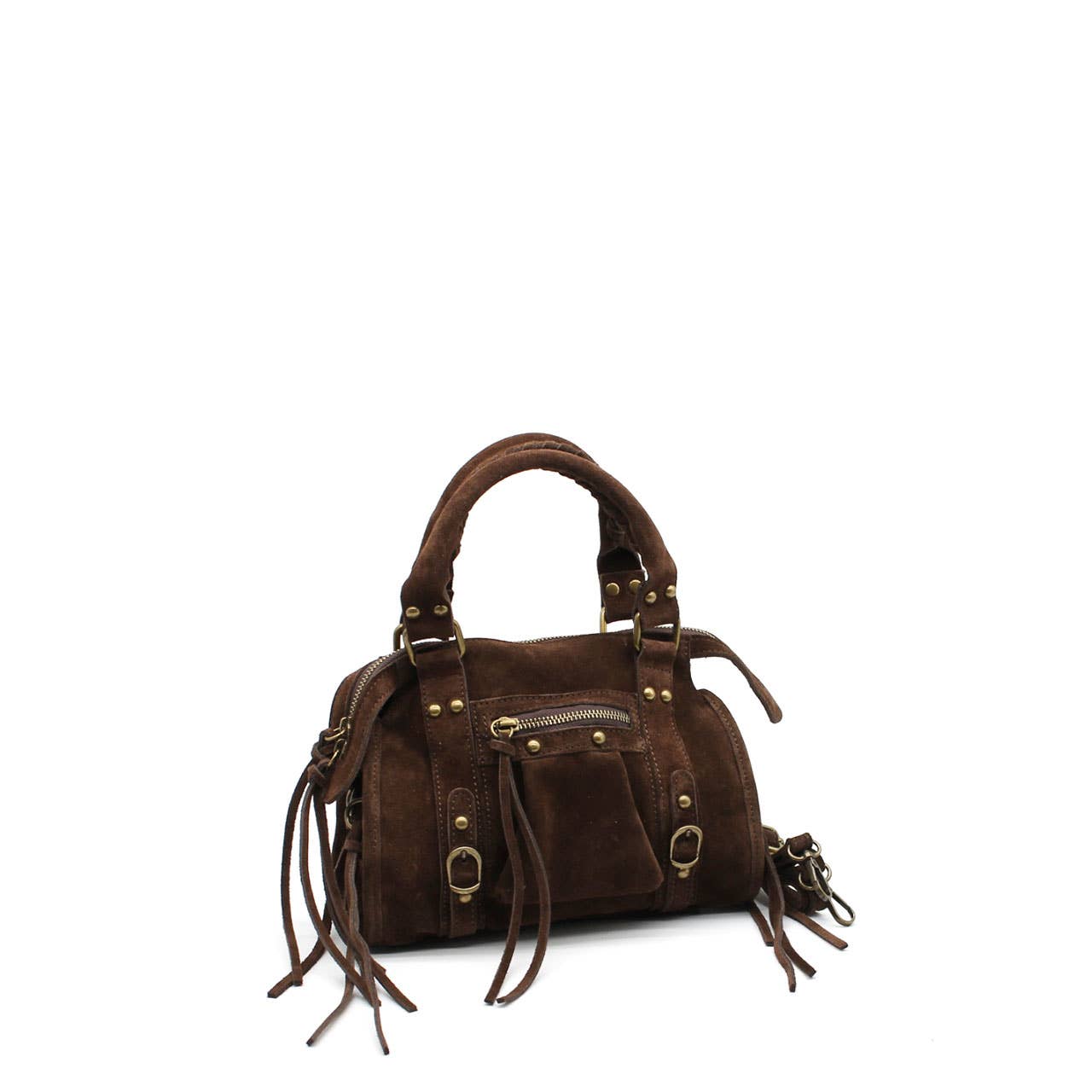 Vimoda - Wholesale Top Handle Bag - Women's - Mini Suede Leather Handbag1