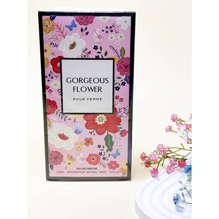 PINK GORGEOUS FLOWER SPRAY PERFUME EAU DE PARFUM for wholesale on Faire5