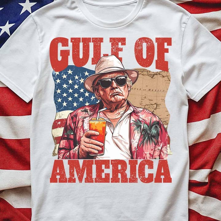 President Trump Shirt, Retro Gulf of America Sweatshirt for wholesale by NVC Ecommerce LLC