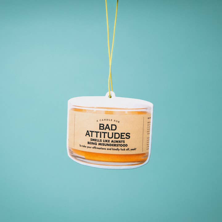 Whiskey River Soap Co. – Großhandel Auto-Lufterfrischer – Unisex – Bad Attitude Lufterfrischer | Lustiger Autolufterfrischer1