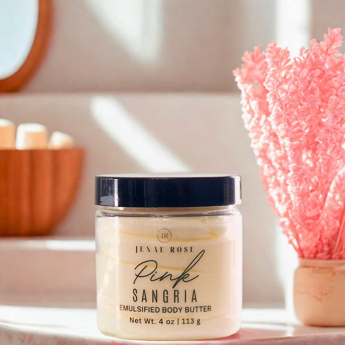 Jenae Rose - Wholesale Body Balm/Butter - Pink Sangria Emulsified Body Butter1