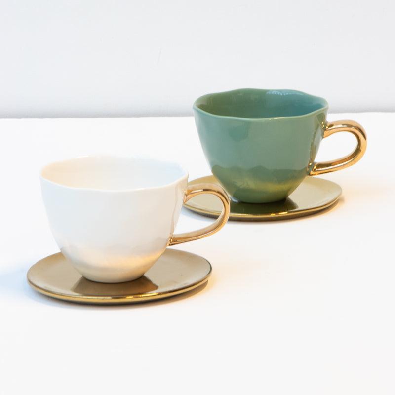 Urban Nature Culture - Wholesale Coffee Mug - Good Morning cup Cappuccino / Tea Ø11 cm - Jade Sheen1