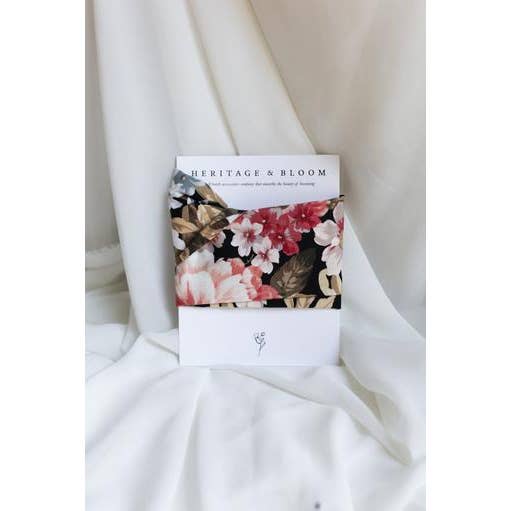 Dark Floral Headwrap and other Purchase Wholesale plain headbands. Free Returns & Net 60 Terms on Faire trending on Faire.