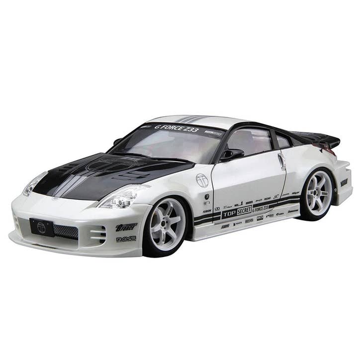 Aoshima: Nissan (2005) Top Secret Z33 Fairlady Z Modellbausatz im Maßstab 1/24 #33 für den Großhandel von The Shumi Company