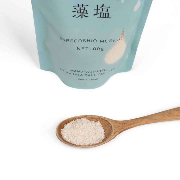 Umami Insider - Wholesale Salt - Moshio "Saredoshio" (Japanese Seaweed Salt), 3.52 oz