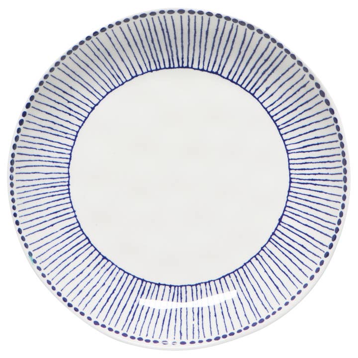 Danica Heirloom - Wholesale Dinner Plate - Sprout Stamped Plate5