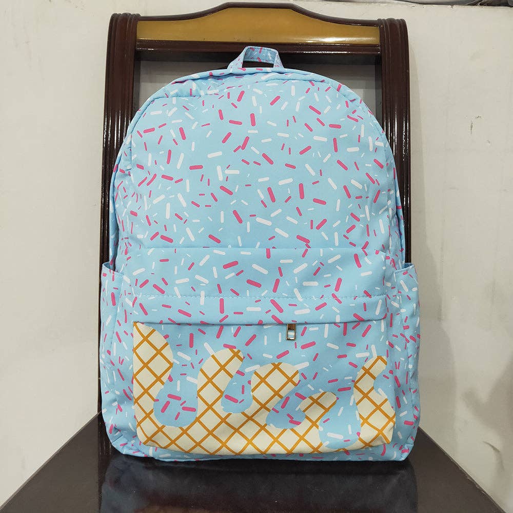 Aier Wholesale - Wholesale Backpack - Kids - Baby Kids Blue Drips Team School Bags1