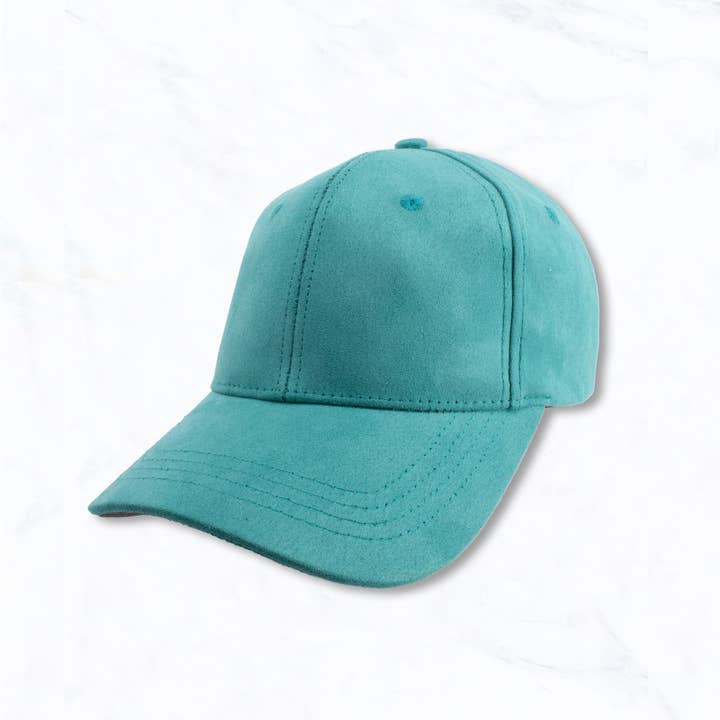 Suzie Q USA - Wholesale Baseball Cap - Women's - Adjustable Suede Baseball Cap5