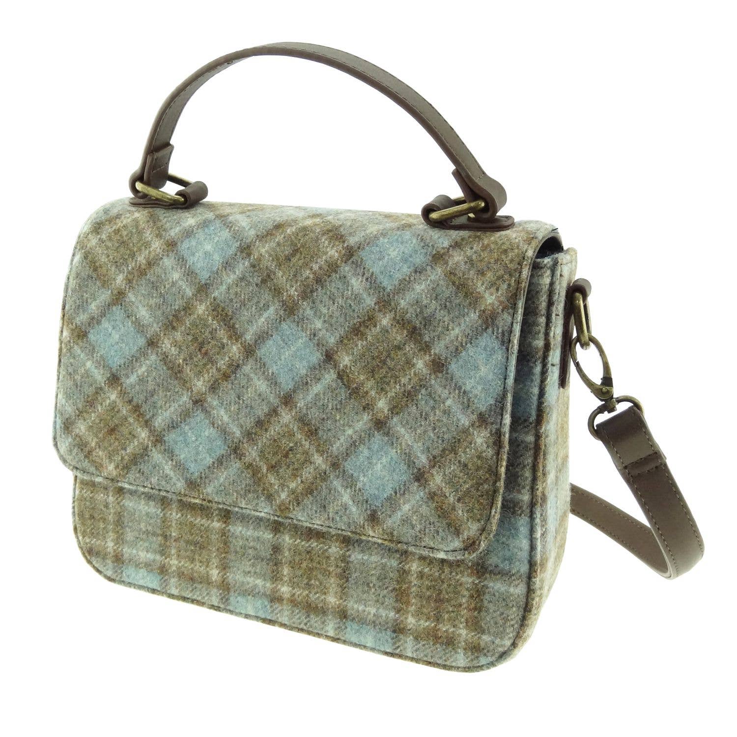 Glen Appin Of Scotland – wholesale Top handle bag – women's – LB7401 'Greta' Square Handbag2