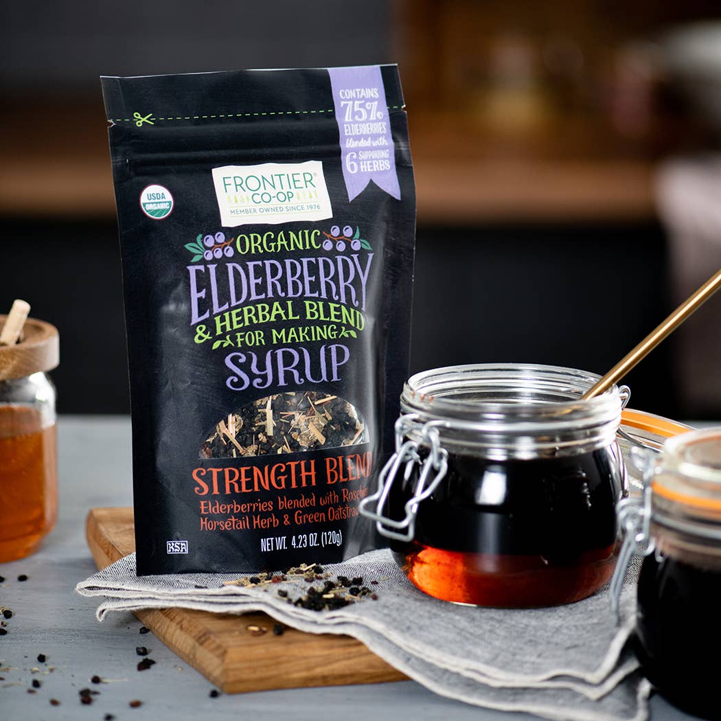 Frontier Co-op - Wholesale Oral Supplement/Vitamin - Frontier Co-op Elderberry & Herbal Blend, Certified Organic3