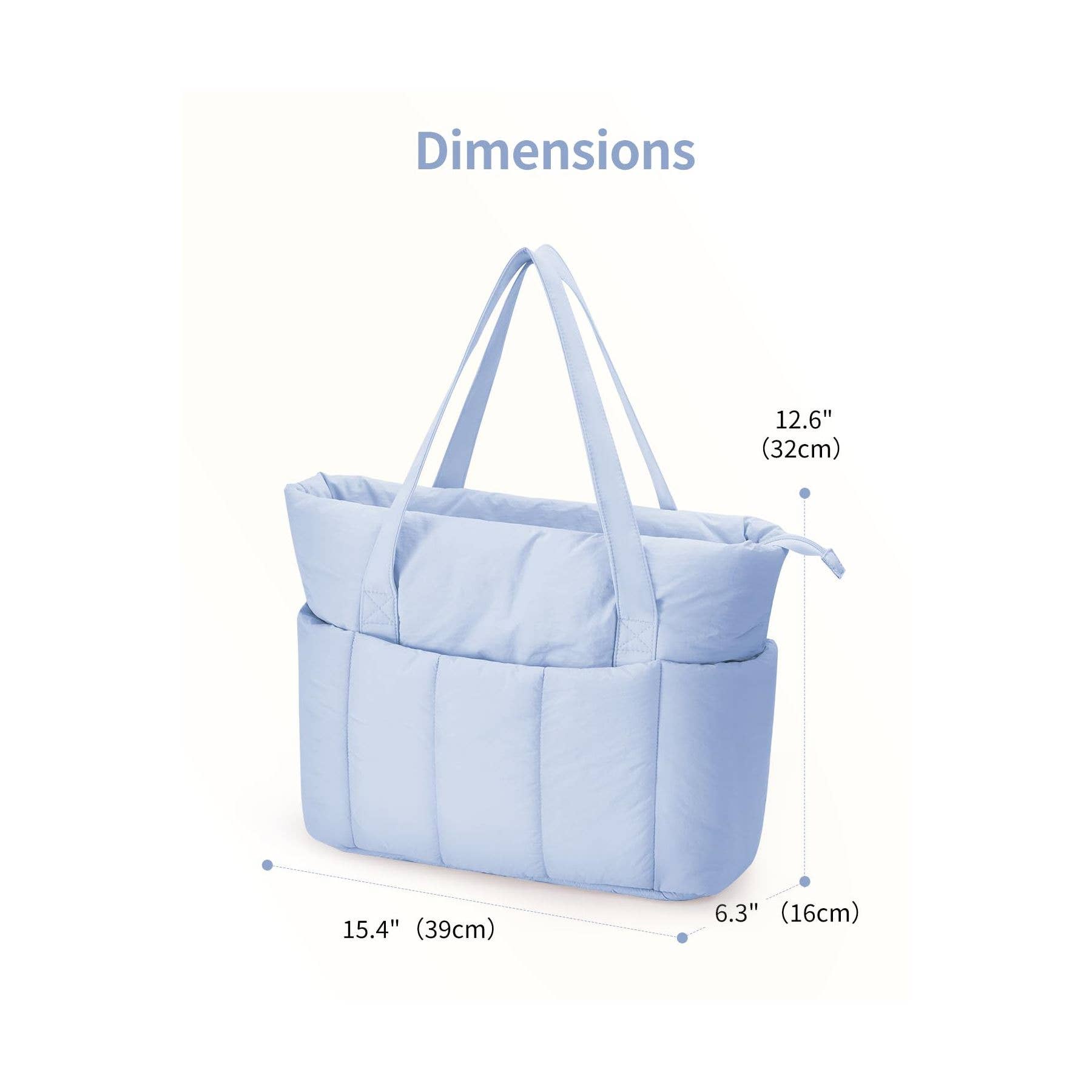 NARWEY INC - Vendita all'ingrosso Borsa tote - Donna - Borsa da viaggio Narwey Puffer per donne, adatta come bagaglio a mano.26