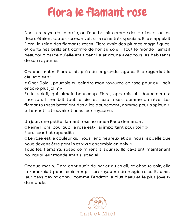 LAIT ET MIEL - Wholesale Slippers - Baby - Baby leather slippers - Flamingo6