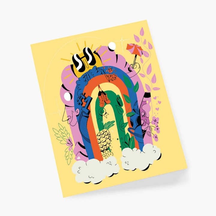 Arc-en-ciel - Cas de 50 pour la vente par Cardsy