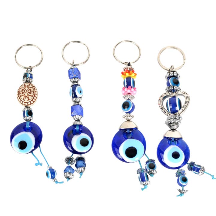 Benjamin International - Wholesale Keychain - Women's - Evil Eye Keychains