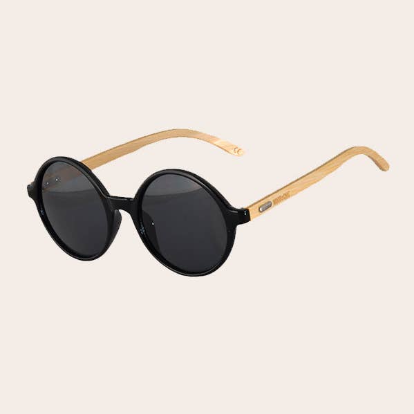 Wood&Chic - Wholesale Sunglasses - Unisex - Unisex UV400 Wooden Sunglasses - Magnolia0