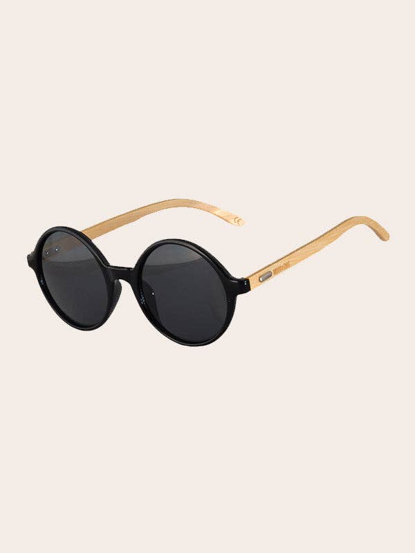 Unisex UV400 Wooden Sunglasses - Magnolia for wholesale by Wood&Chic