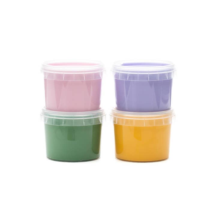 NEOGRÜN – wholesale Fingerfärg – Organiska veganska fingerfärger set med 4 ”Luka”