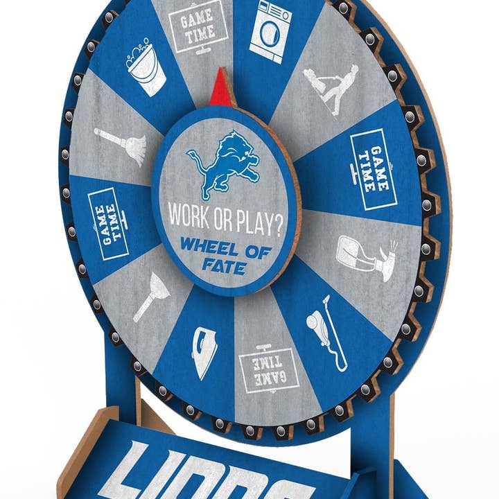 La Ruota del Destino dei Detroit Lions per la vendita all'ingrosso da parte di Fan Creations