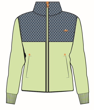 SPORT LUXURY - Wholesale Athletic Jacket - Women's - Jacket With Cut And Geometry0