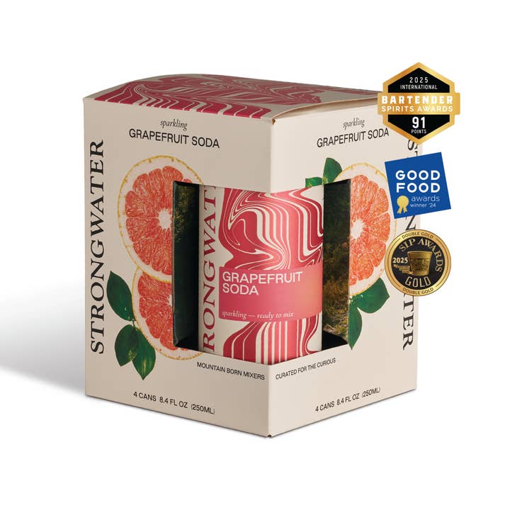 Strongwater - Wholesale Soda/Carbonated Drink - Grapefruit Soda